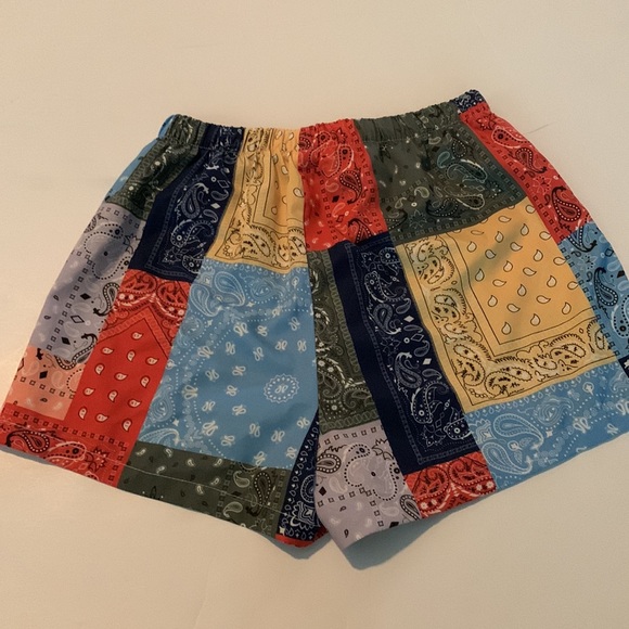 SHEIN patchwork shorts - Picture 3 of 3